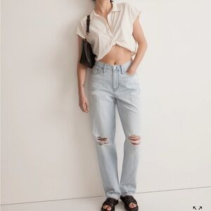 Madewell Slouchy boyfriend Distressed 24